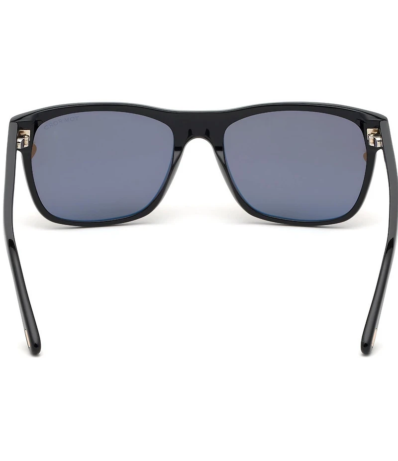 TOM FORD Men's Giulio 57mm Square Sunglasses