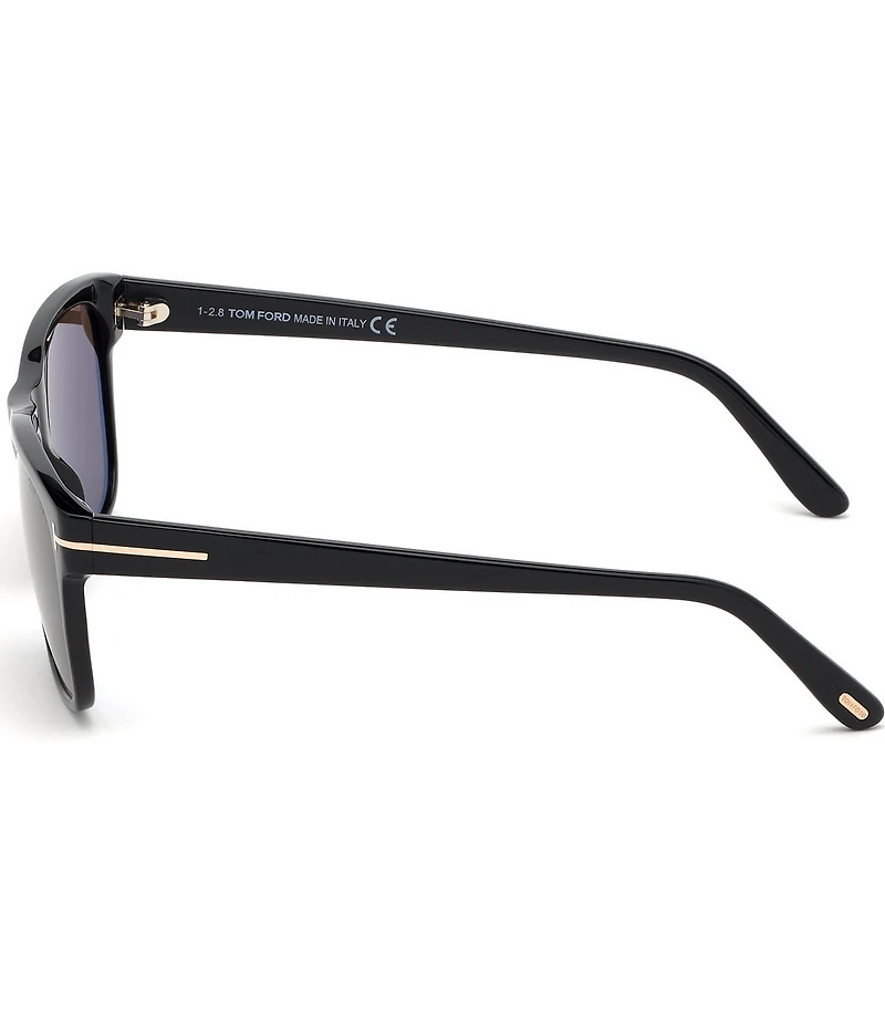 TOM FORD Men's Giulio 57mm Square Sunglasses
