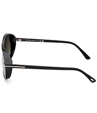 TOM FORD Men's Guillaume 61mm Aviator Sunglasses