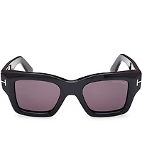 TOM FORD Men's Ilia's 50mm Square Sunglasses