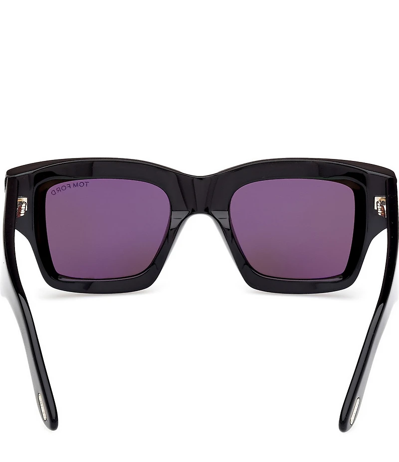 TOM FORD Men's Ilia's 50mm Square Sunglasses