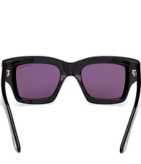 TOM FORD Men's Ilia's 50mm Square Sunglasses