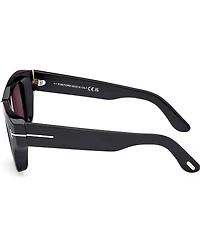 TOM FORD Men's Ilia's 50mm Square Sunglasses