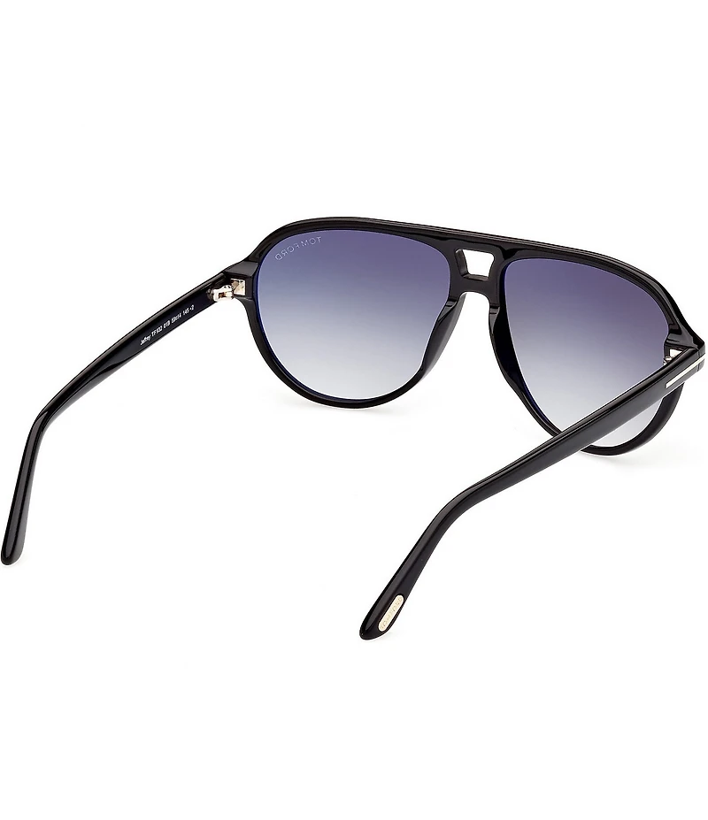 TOM FORD Men's Jeffrey 59mm Aviator Sunglasses