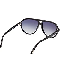 TOM FORD Men's Jeffrey 59mm Aviator Sunglasses