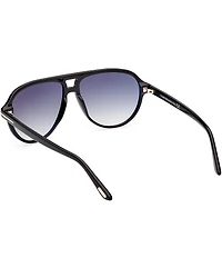 TOM FORD Men's Jeffrey 59mm Aviator Sunglasses