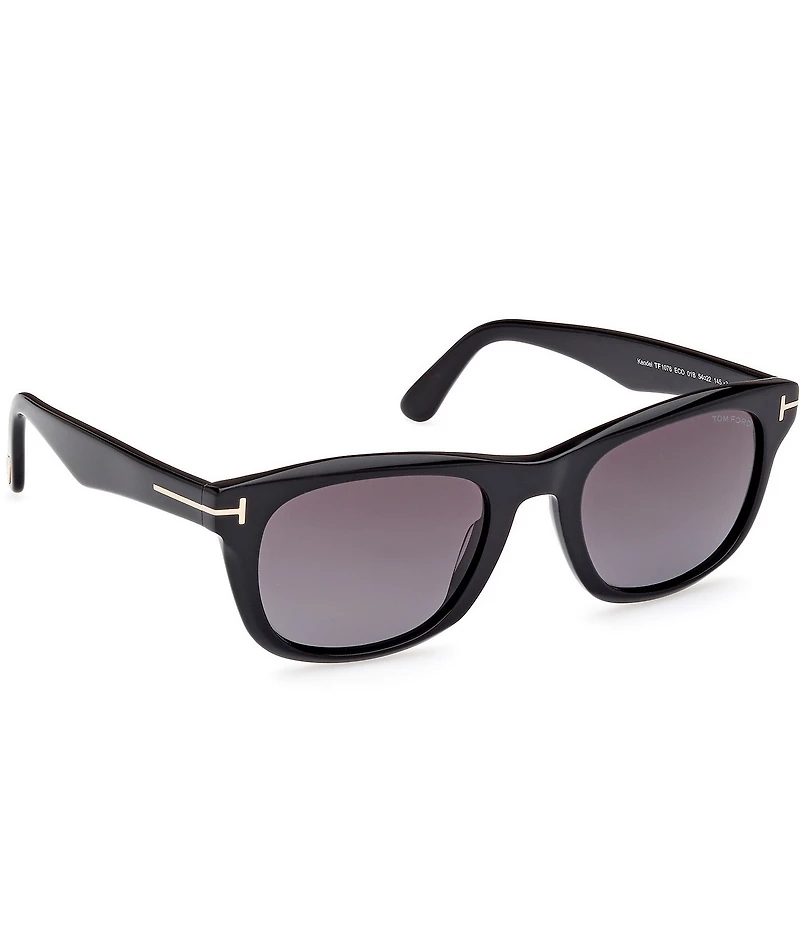 TOM FORD Men's Kendel 54mm Square Sunglasses