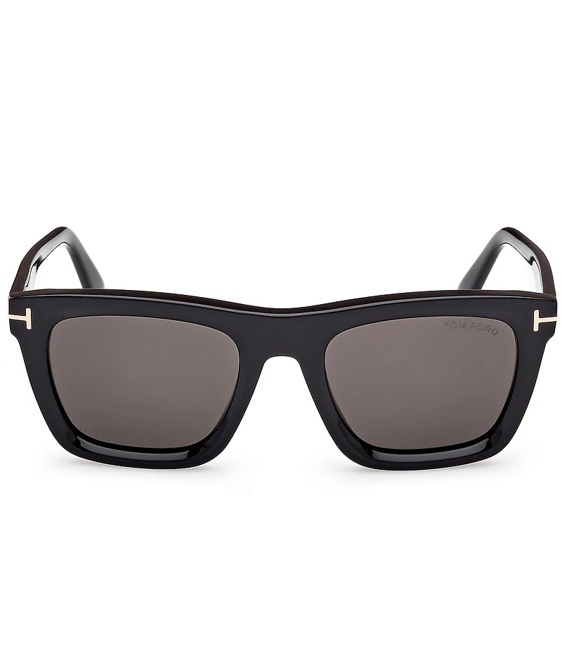 TOM FORD Men's Lelio 52mm Square Sunglasses