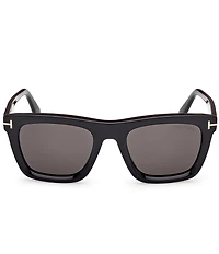 TOM FORD Men's Lelio 52mm Square Sunglasses
