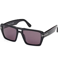 TOM FORD Men's Redford 56mm Navigator Sunglasses
