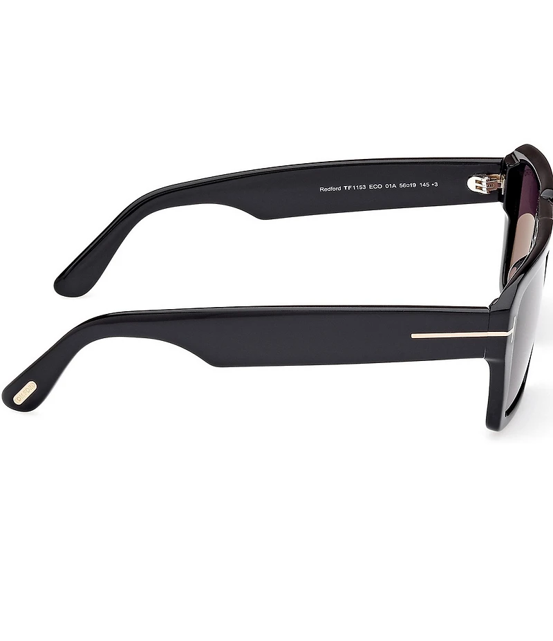 TOM FORD Men's Redford 56mm Navigator Sunglasses