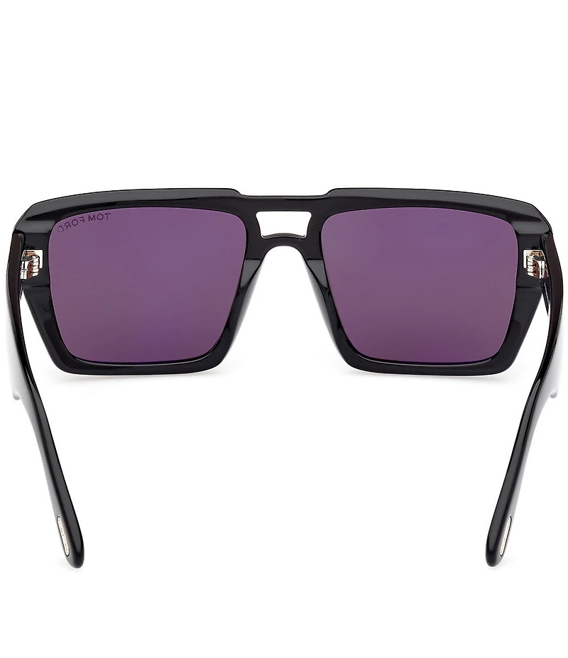 TOM FORD Men's Redford 56mm Navigator Sunglasses