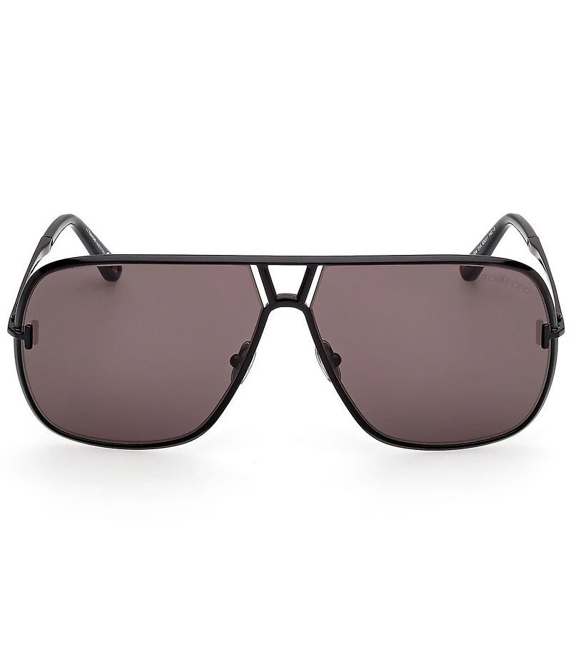 TOM FORD Men's Stavros 63mm Navigator Sunglasses