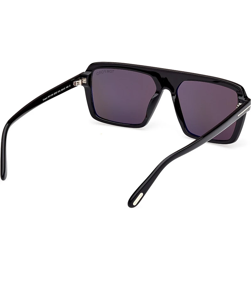 TOM FORD Men's Vincent 56mm Aviator Sunglasses
