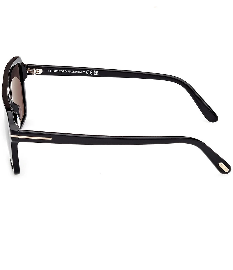 TOM FORD Men's Vincent 56mm Aviator Sunglasses