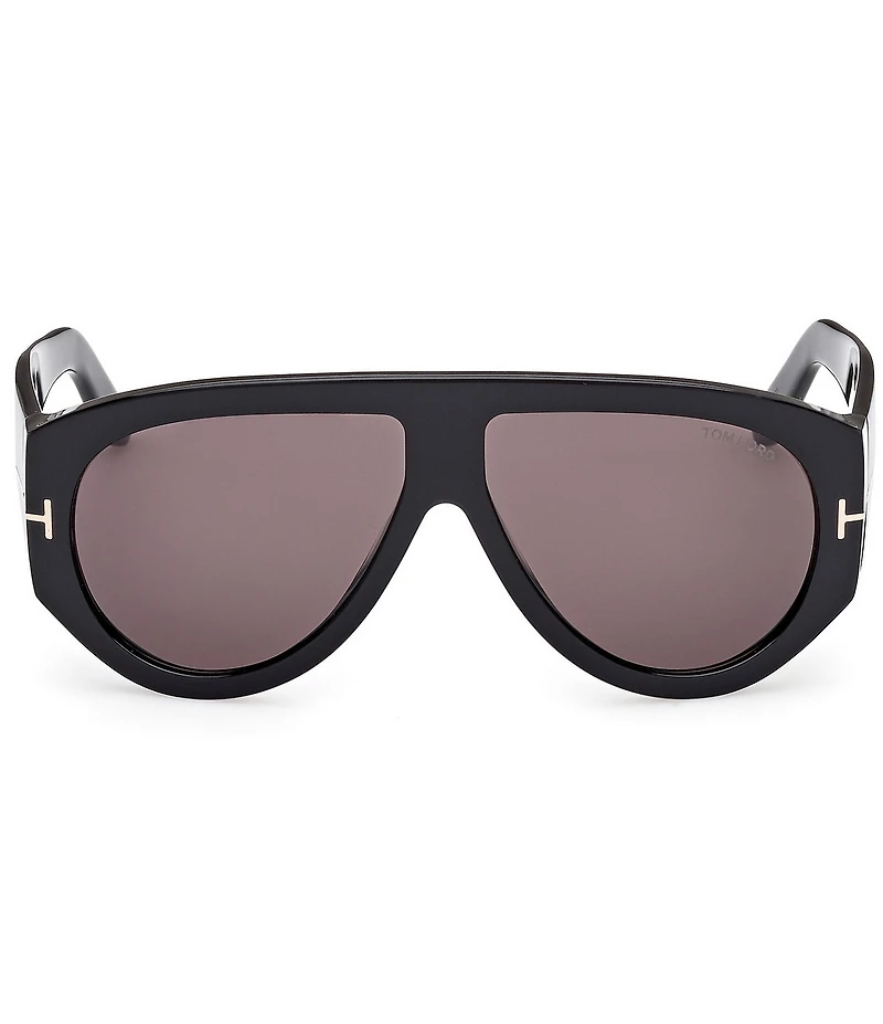 TOM FORD Unisex Bronson 60mm Shield Sunglasses