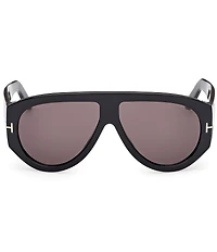 TOM FORD Unisex Bronson 60mm Shield Sunglasses