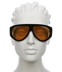 TOM FORD Unisex Bronson 60mm Shield Sunglasses