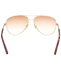 TOM FORD Unisex Clark 59mm Aviator Sunglasses