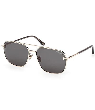 TOM FORD Unisex FT1249 61mm Navigator Sunglasses