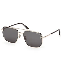 TOM FORD Unisex FT1249 61mm Navigator Sunglasses
