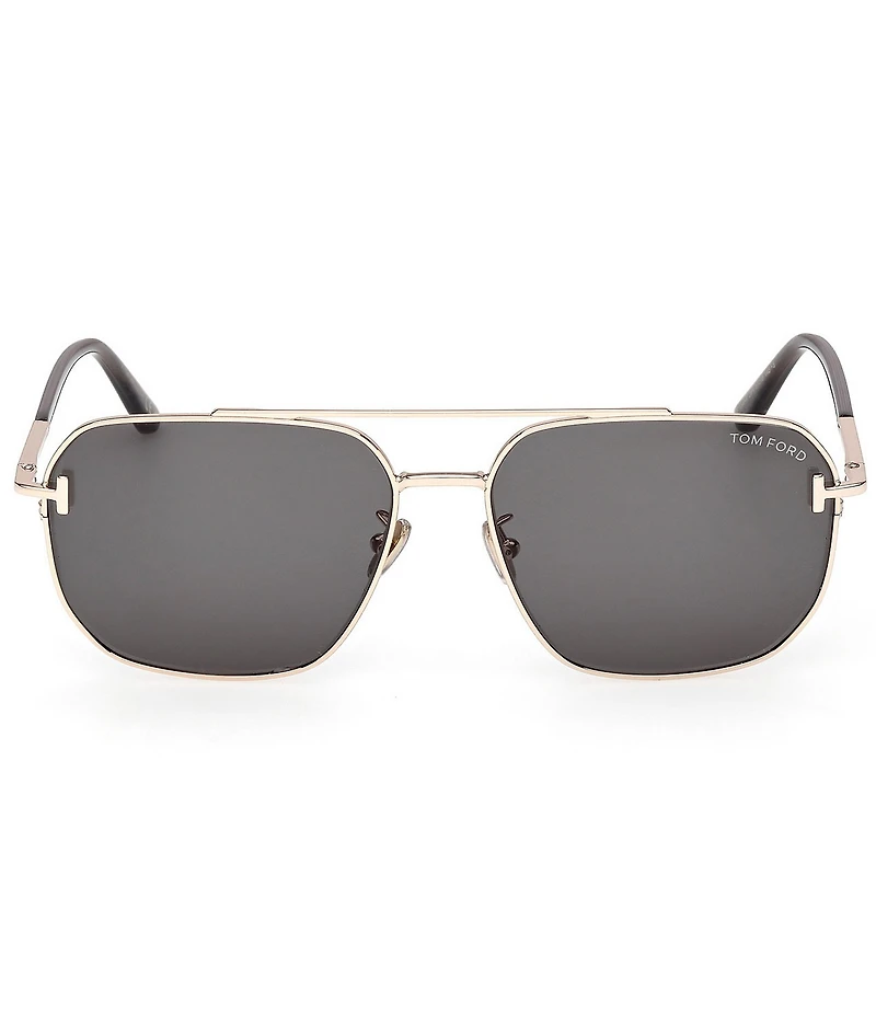 TOM FORD Unisex FT1249 61mm Navigator Sunglasses