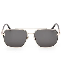 TOM FORD Unisex FT1249 61mm Navigator Sunglasses