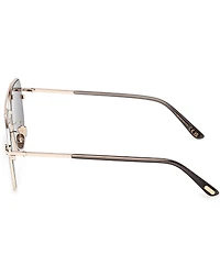 TOM FORD Unisex FT1249 61mm Navigator Sunglasses