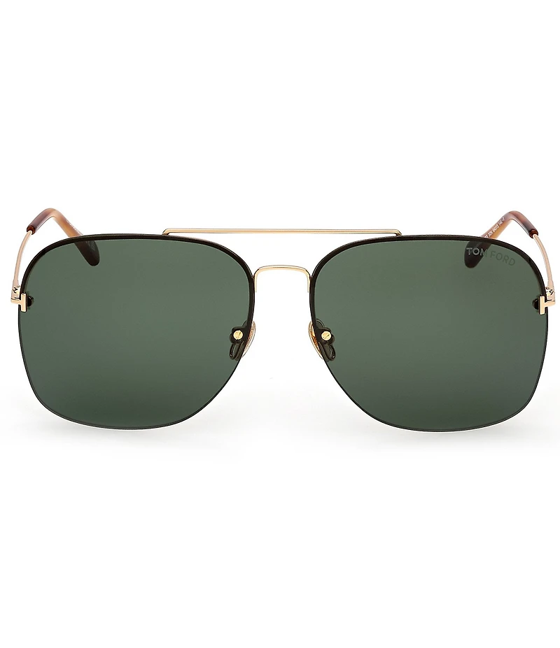TOM FORD Unisex Mackenzie 64mm Navigator Sunglasses