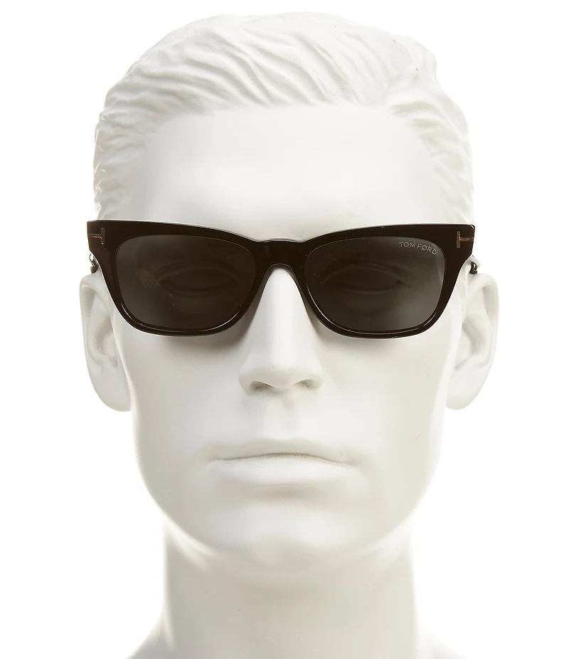 TOM FORD Unisex Penn 53mm Rectangle Sunglasses