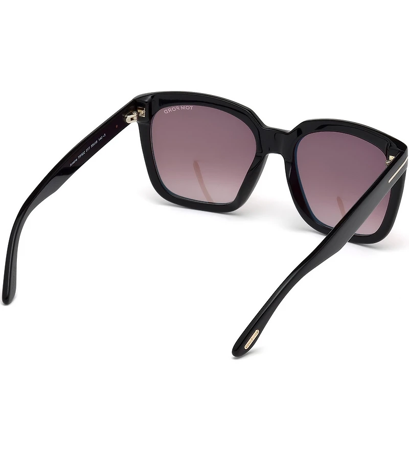 TOM FORD Women's Amarra 55mm Square Sunglasses