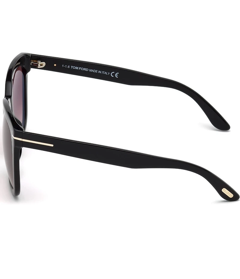 TOM FORD Women's Amarra 55mm Square Sunglasses