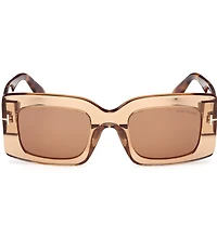 TOM FORD Women's Brigitta 50mm Rectangle Sunglasses