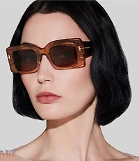 TOM FORD Women's Brigitta 50mm Rectangle Sunglasses