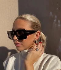 TOM FORD Women's Brigitta 50mm Rectangle Sunglasses
