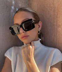 TOM FORD Women's Brigitta 50mm Rectangle Sunglasses