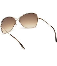 TOM FORD Colette 53mm Butterfly Sunglasses