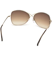 TOM FORD Colette 53mm Butterfly Sunglasses