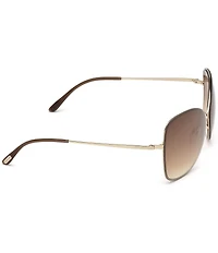 TOM FORD Colette 53mm Butterfly Sunglasses