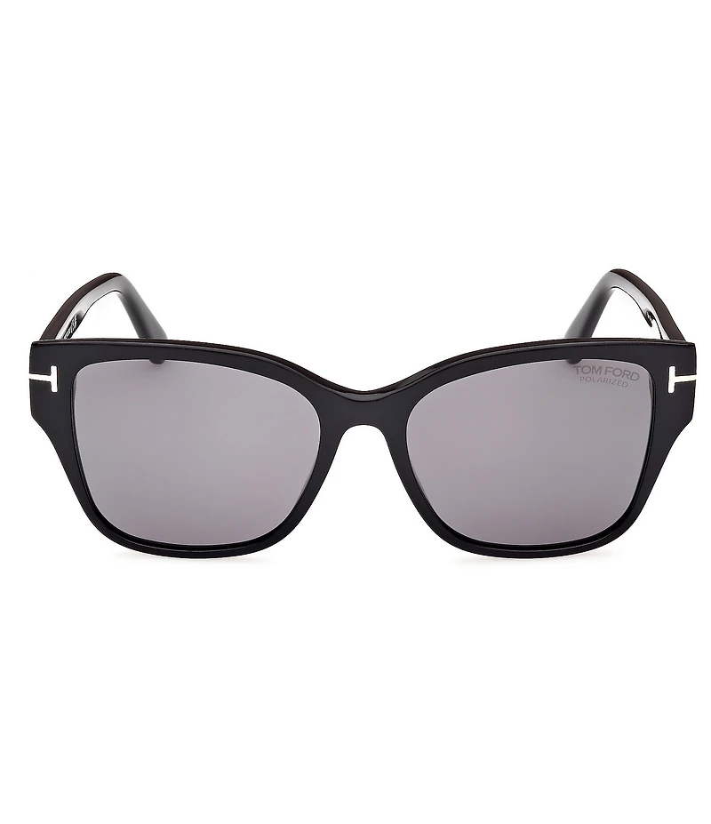 TOM FORD Women's Elsa 55mm Butterfly Polarized Sunglasses