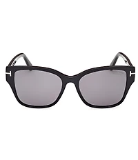 TOM FORD Women's Elsa 55mm Butterfly Polarized Sunglasses