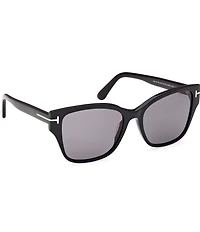 TOM FORD Women's Elsa 55mm Butterfly Polarized Sunglasses