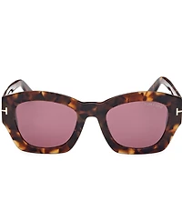 TOM FORD Women's Guilliana 52mm Tortoise Geometric Sunglasses