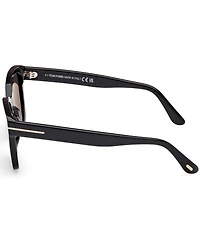 TOM FORD Women's Haylay 53mm Square Sunglasses