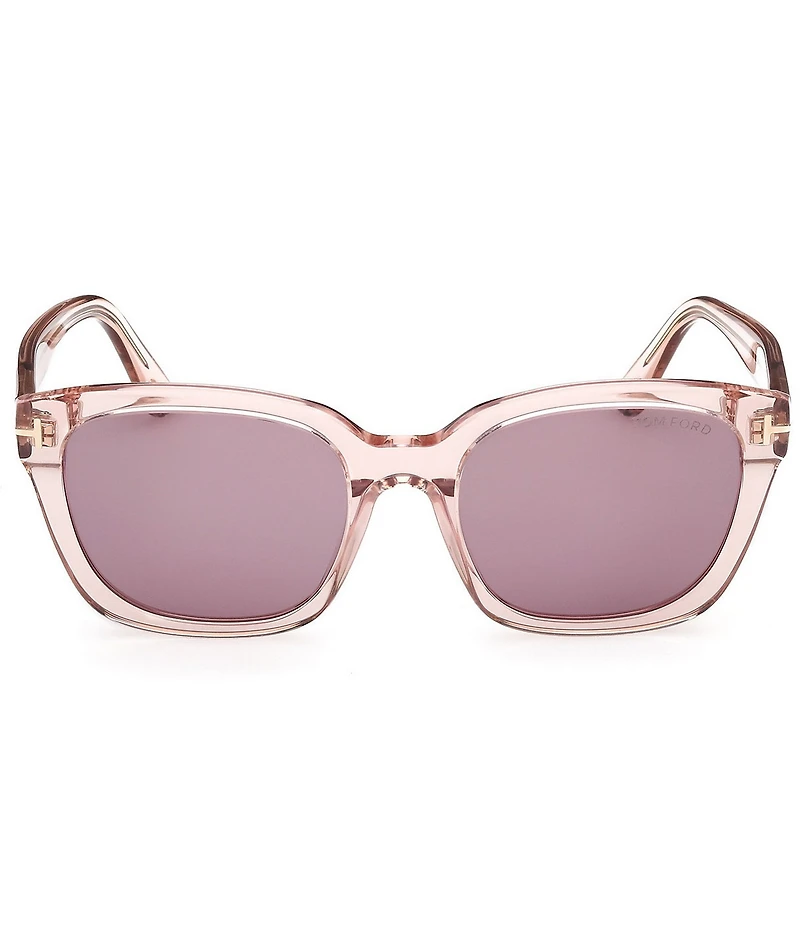 TOM FORD Women's Haylay 53mm Square Sunglasses