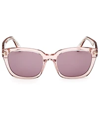 TOM FORD Women's Haylay 53mm Square Sunglasses
