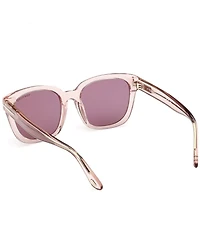 TOM FORD Women's Haylay 53mm Square Sunglasses