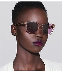 TOM FORD Women's Haylay 53mm Square Sunglasses
