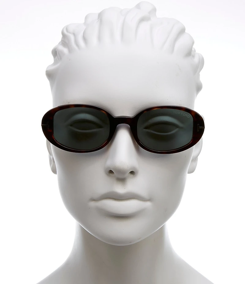 TOM FORD Women's Iggy 49mm Oval Sunglasses