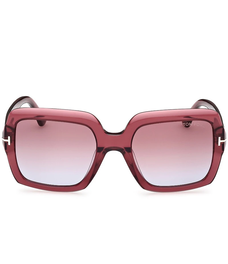 TOM FORD Women's Kaya 54mm Square Sunglasses
